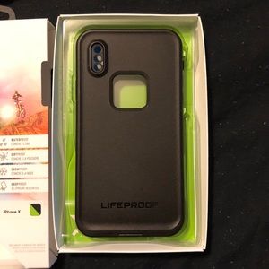 iPhone X lifeproof case